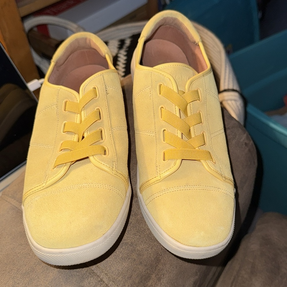 Vionic Sunny Jean Suede Casual Slip-On 9 - Picture 2 of 2